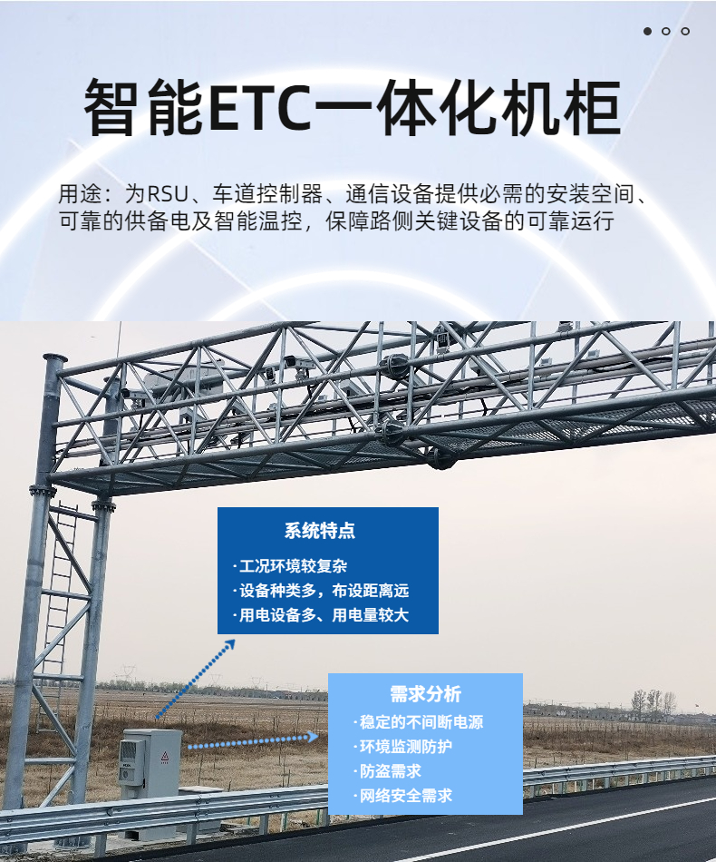 高速公路etc車道一體化智能收費(fèi)機(jī)柜解決方案怎樣規(guī)劃？